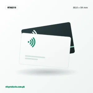 NTAG215 PVC NFC Card – Blank White CR80 (Wholesale)